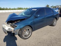 Salvage cars for sale from Copart Fresno, CA: 2007 Toyota Corolla CE