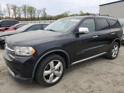 Salvage cars for sale from Copart Spartanburg, SC: 2012 Dodge Durango Citadel