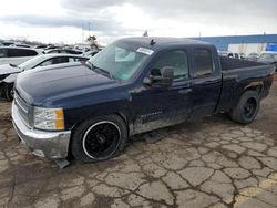 Salvage cars for sale at Woodhaven, MI auction: 2012 Chevrolet Silverado K1500 LT