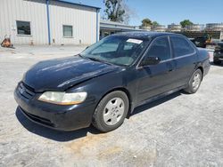 Salvage cars for sale from Copart Tulsa, OK: 2002 Honda Accord EX