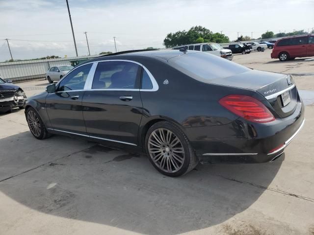 2016 Mercedes-Benz S MERCEDES-MAYBACH S600