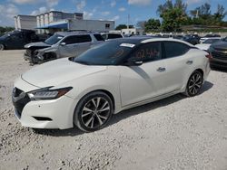 Vehiculos salvage en venta de Copart Opa Locka, FL: 2016 Nissan Maxima 3.5S