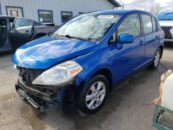 Salvage cars for sale at Pekin, IL auction: 2007 Nissan Versa S