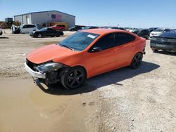 Salvage cars for sale at Amarillo, TX auction: 2015 Dodge Dart SXT