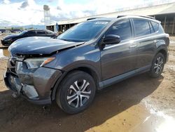 Salvage cars for sale at Phoenix, AZ auction: 2017 Toyota Rav4 LE