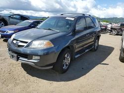 Salvage cars for sale from Copart San Martin, CA: 2006 Acura MDX Touring