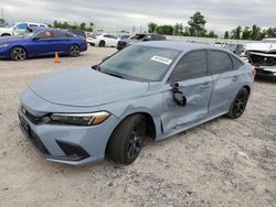 Salvage cars for sale at Houston, TX auction: 2024 Honda Civic Sport