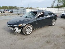 Salvage cars for sale at Dunn, NC auction: 2020 Chevrolet Malibu LT