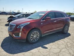 Salvage cars for sale at Indianapolis, IN auction: 2017 Cadillac XT5 Luxury