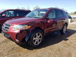 Salvage cars for sale from Copart Elgin, IL: 2007 Hyundai Santa FE SE