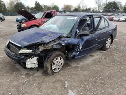 Honda Civic LX salvage cars for sale: 2003 Honda Civic LX