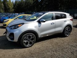 Salvage cars for sale from Copart Graham, WA: 2021 KIA Sportage SX