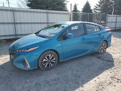 Toyota salvage cars for sale: 2018 Toyota Prius Prime