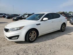 Salvage cars for sale at Houston, TX auction: 2013 KIA Optima LX