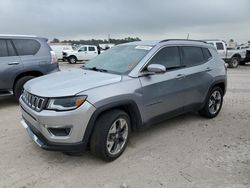 Jeep salvage cars for sale: 2018 Jeep Compass Limited