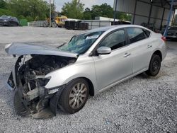 Salvage cars for sale at Cartersville, GA auction: 2016 Nissan Sentra S