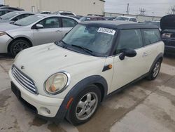 Salvage cars for sale at Haslet, TX auction: 2009 Mini Cooper Clubman