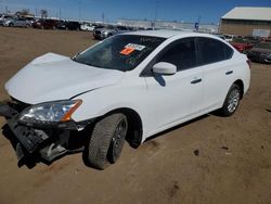 Salvage cars for sale from Copart Brighton, CO: 2015 Nissan Sentra S