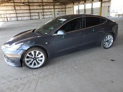 Salvage cars for sale from Copart Phoenix, AZ: 2020 Tesla Model 3