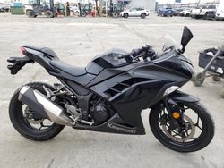 Kawasaki ex salvage cars for sale: 2013 Kawasaki EX300 A