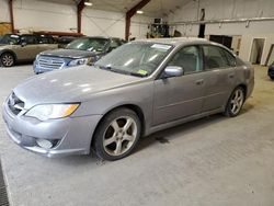 Salvage cars for sale at Center Rutland, VT auction: 2008 Subaru Legacy 2.5I Limited