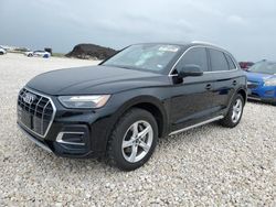 Salvage cars for sale at Temple, TX auction: 2021 Audi Q5 Premium