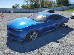 Salvage cars for sale at Gastonia, NC auction: 2017 Chevrolet Camaro LT