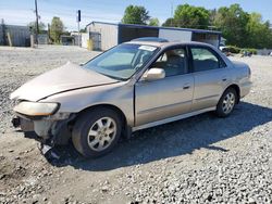 Honda Accord EX salvage cars for sale: 2001 Honda Accord EX