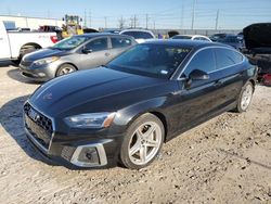 Salvage cars for sale from Copart Haslet, TX: 2022 Audi A5 Premium 45
