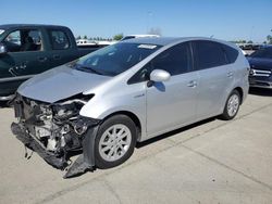 Toyota salvage cars for sale: 2012 Toyota Prius V