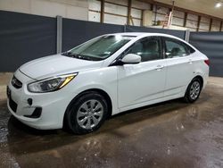 Salvage cars for sale at Columbia Station, OH auction: 2017 Hyundai Accent SE