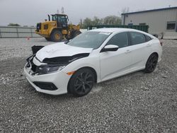 Salvage cars for sale at Barberton, OH auction: 2021 Honda Civic Sport