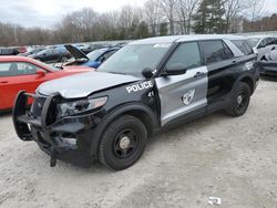 Salvage cars for sale at North Billerica, MA auction: 2020 Ford Explorer Police Interceptor