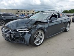 Audi a5 salvage cars for sale: 2018 Audi A5 Premium Plus S-Line