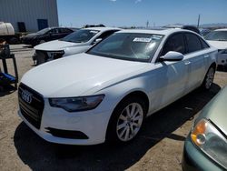 Salvage cars for sale at Tucson, AZ auction: 2015 Audi A6 Premium