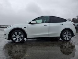 Salvage cars for sale at Brookhaven, NY auction: 2022 Tesla Model Y