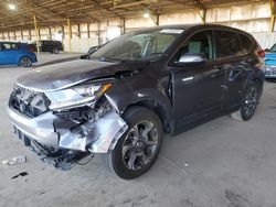 Honda CR-V EX salvage cars for sale: 2018 Honda CR-V EX