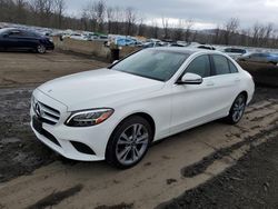 Salvage cars for sale at Marlboro, NY auction: 2020 Mercedes-Benz C 300 4matic