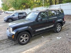 Salvage cars for sale from Copart Knightdale, NC: 2009 Jeep Liberty Limited