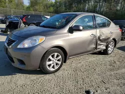 Salvage cars for sale at Waldorf, MD auction: 2014 Nissan Versa S
