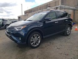 Toyota salvage cars for sale: 2017 Toyota Rav4 HV Limited