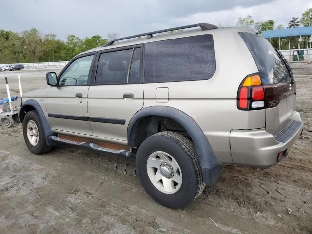 2003 Mitsubishi Montero Sport ES