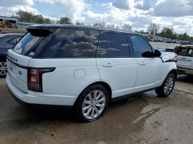 2015 Land Rover Range Rover HSE