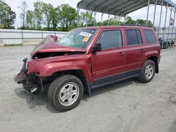 Salvage cars for sale at Spartanburg, SC auction: 2014 Jeep Patriot Sport