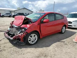 Salvage cars for sale at Pekin, IL auction: 2013 Honda Insight