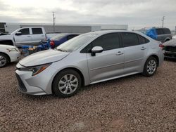 Toyota Corolla le salvage cars for sale: 2020 Toyota Corolla LE