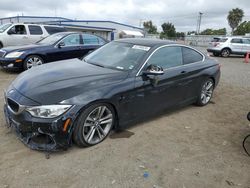 BMW 4 Series salvage cars for sale: 2017 BMW 430I