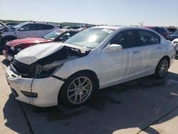 Salvage cars for sale from Copart Grand Prairie, TX: 2013 Honda Accord EXL