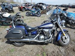 Salvage cars for sale from Copart Davison, MI: 2009 Yamaha XVS1300 CT