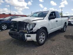 Vehiculos salvage en venta de Copart Homestead, FL: 2021 Nissan Titan S